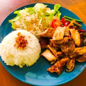 【人気】ジャークチキン弁当