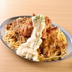 スパゲティの店『神田ナポリタン』 タルタルチキン＆ミートソース Tartar Chicken＆Meat Sauce
