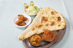 2 curry + chicken tikka set 2カレー+チキンティッカセット