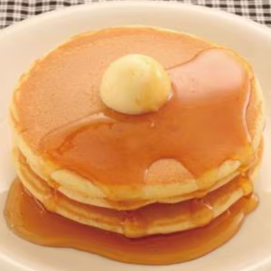 北海道 ホットケーキ (2枚)【メープルシロップ・マーガリン】