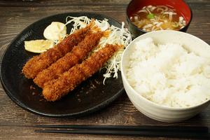 海老フライ定食