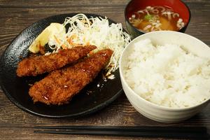 ササミしそフライ定食