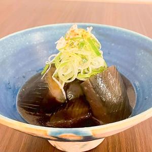 長茄子の揚け浸し