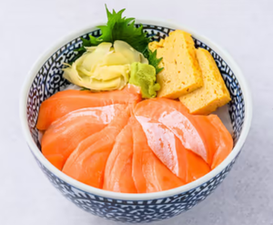 サーモン丼