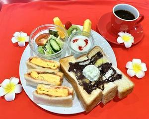たまごサンド＆チョコトースト