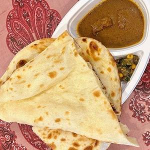 マトンカレー&ナン/Mutton Curry & Naan