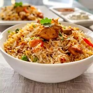 チキンビリヤニ. Chicken Biryani