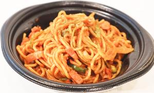 昔懐かしいケチャップ味のナポリタンKetchup-based spaghetti