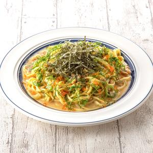 ⑮納豆とオクラのネバとろパスタ