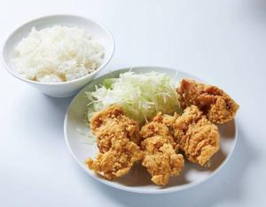 クリスピーチキン定食