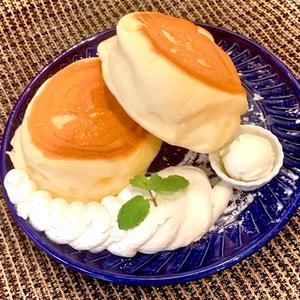 スフレパンケーキ