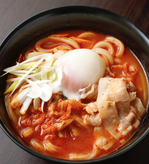 スンドゥブチゲ豚カルビうどん