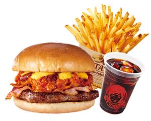 ウェンディーズチリチーズベーコンバーガーセット