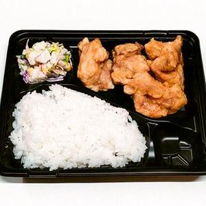 米粉の鶏のから揚げ定食(4個)
