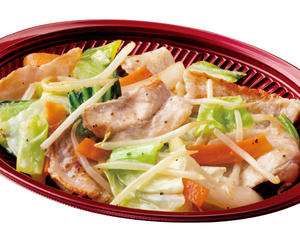 おかず 肉野菜炒め 瀬戸内レモン使用塩だれ～1日に必要な野菜の2分の1使用～