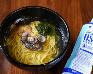 【当店人気No.1】究極二日酔い回復セット (肝臓回復しじみラーメン+経口補水液OS1)