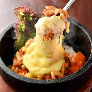 チーズダッカルビ丼