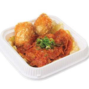 豚キムチの2種盛り弁当※おかずのみ