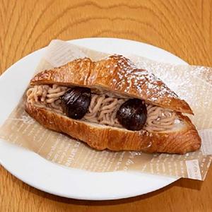 [単品]モンブランクリームのクロワッサンサンド