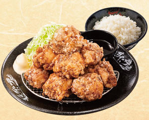 すたみな唐揚げ定食【唐揚げ8個】