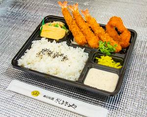 海老フライ弁当 Fried Prawn Bento Box