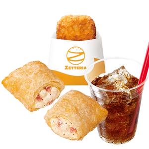 ゼッテリア ZETTERIA 【モーニングセット】ホットパイ（ジャーマンポテトパイ）German-Style Potato & Bacon Pie Set