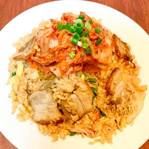 豚バラキムチ炒飯