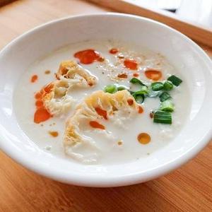 鹹豆漿 シェンドウジャン(豆乳スープ)Savory Soy Milk Soup