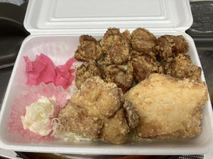 鶏笑 砂ずり8個からあげ2個弁当