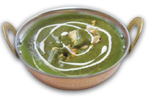ほうれん草チキンカレー