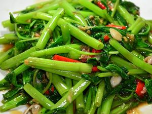 V-1 空芯菜炒め Pak Bung Fai Dang