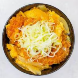 ねぎ盛りチキンカツ丼