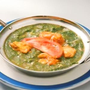 ほうれん草チキンカレー Sag Chicken Curry