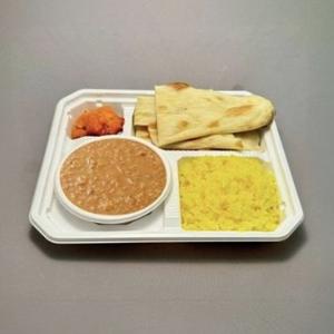 【Aセット弁当】カレー、ライス、ナン、タンドリーチキン骨なし(1P)付き