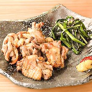 親鳥もも炭火焼(小)