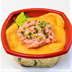 丼丸 サーモンねぎとろ丼