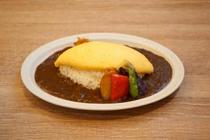 カレー・オムレツ