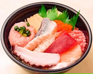 魚丼 潮風丼 (11)