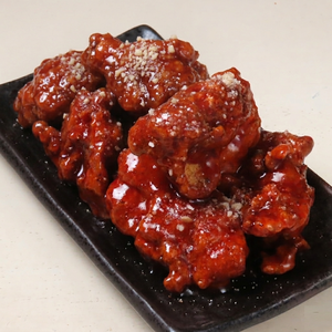【人気No.2】ヤンニョムチキン(6ピース) Yangnyeom Chicken (6 Pieces)