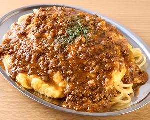 オム＆ミートソース Omelette Meat Sauce