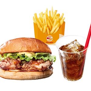 ゼッテリア ZETTERIA 【セット】スウィートチリチキンバーガー Sweet Chili Chicken Burger Set