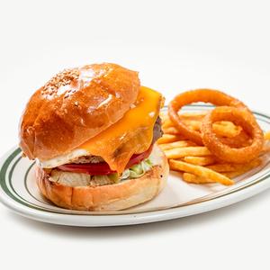 チーズエッグバーガー