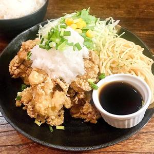 おろしポン酢からあげ定食