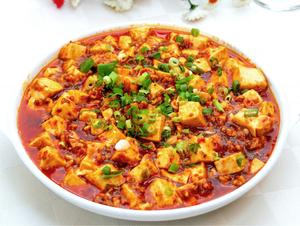 四川風麻婆豆腐