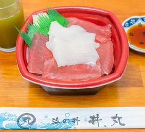丼丸 マグロイカ丼