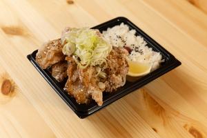 ねぎ塩唐揚げ弁当