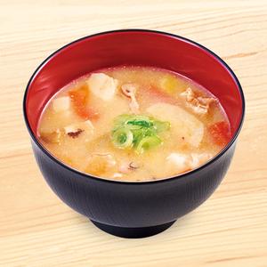 かつ庵人気No.3 とん汁 Pork Miso Soup