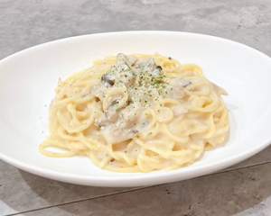 きのこクリームパスタ