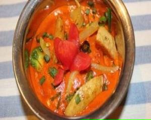 カレーセット チキンビンダールー/Chicken Vindaloo