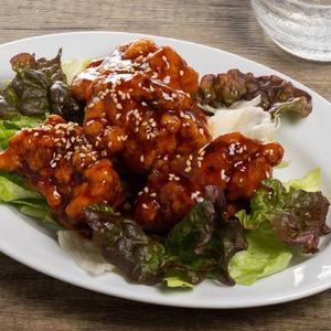 韓国風ヤムニョンからあげ丼 【4個⇒5個】 1個増量無料！